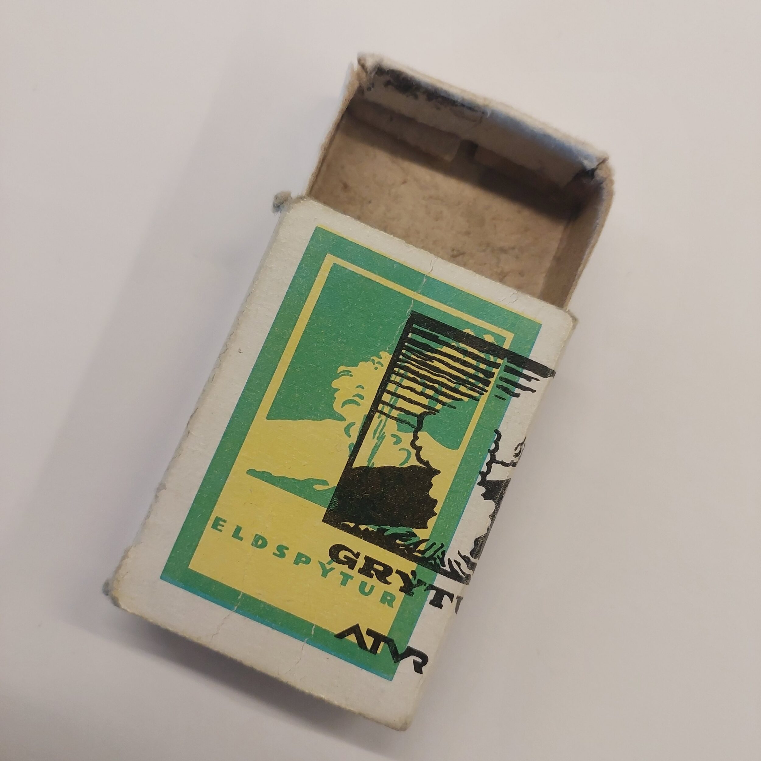 GRYTU Eldspýtur Iceland Vintage Matchbox Error Print - Image 2