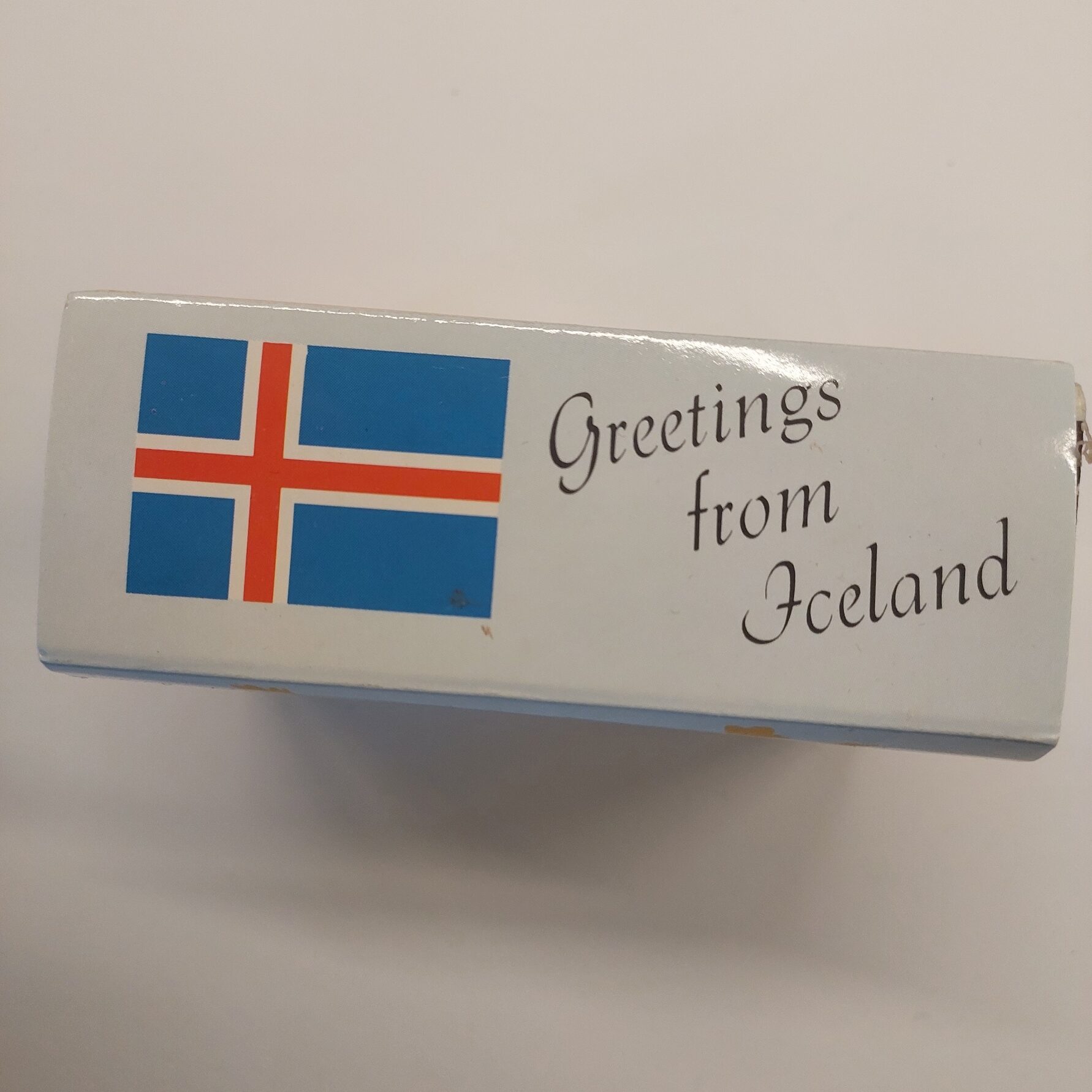 Sólar eldspýtur Sunmatches Iceland Vintage Matchbox - Image 5