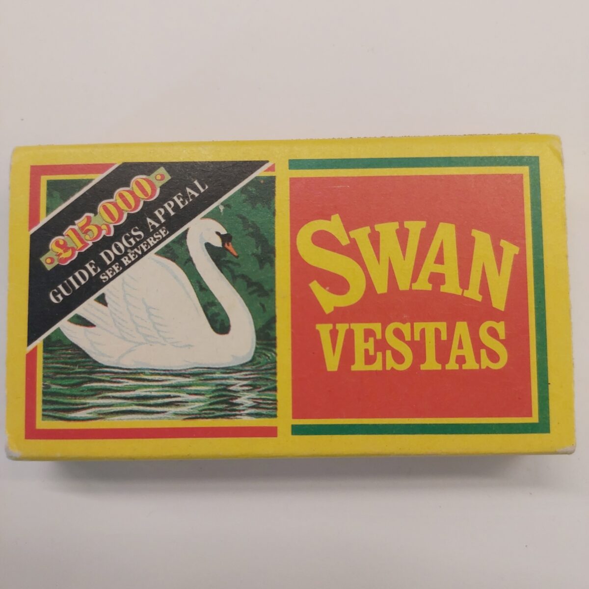 Swan Vestas Vintage Matchbox