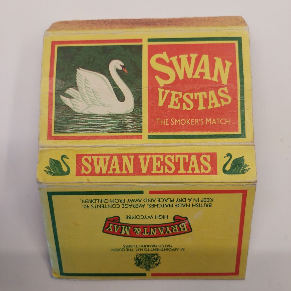 Swan Vestas Vintage Matchbox