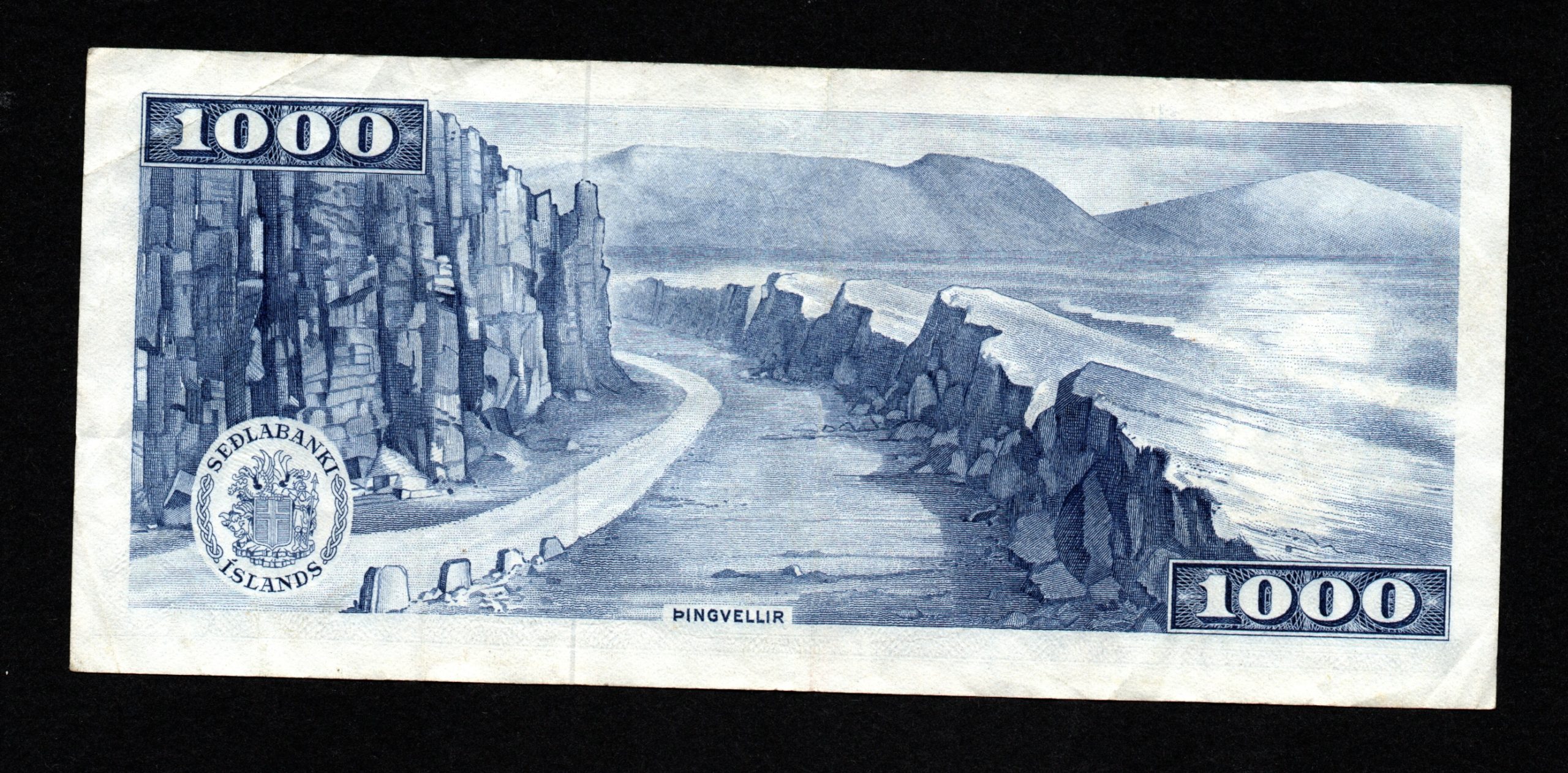 1000 Kronur 1963 – Iceland (Pick P-46) GH-DO - Image 2
